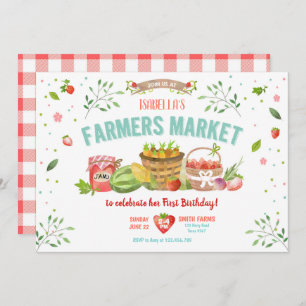 Invitation Les agriculteurs lancent la partie rouge