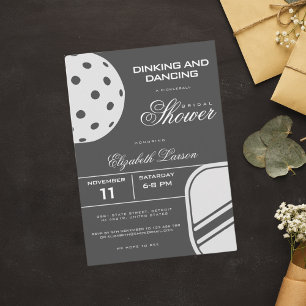 Invitation Les Amoureux de Pickleball Enterrement de Vie de J