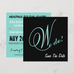 Invitation Les Annonces de Sauvegarde de Date du Couple Heure