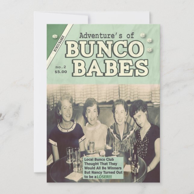 Invitation Les aventures de Bunco Babes Edition #2 (Devant)