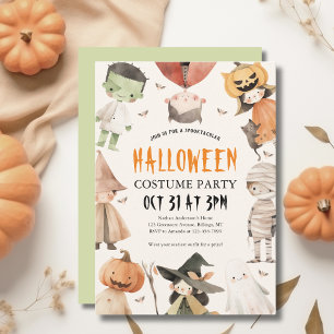 Invitation Les enfants Spooktacular Halloween Costume Party