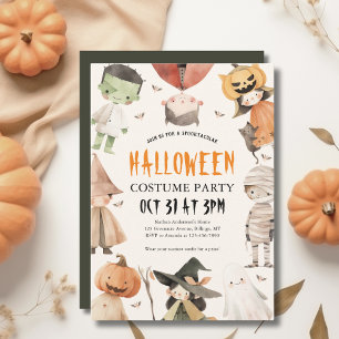 Invitation Les enfants Spooktacular Halloween Costume Party