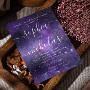 Invitation Les étoiles de nuit. Dîner de répétition du script