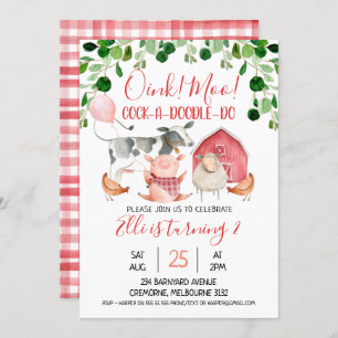 Invitation Les Filles Exploitent Les Animaux Et Les Ballets I