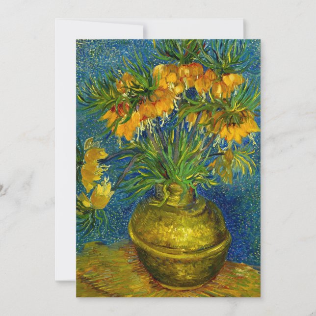 Invitation Les frères impériaux Van Gogh (Devant)