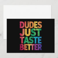 Les gars ont juste meilleur goût Fierté gay en dé