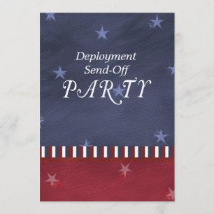 Invitation Les militaires envoient outre de la coutume de