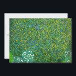 Invitation Les Roses de Gustav Klimt sous l'arbre à poires<br><div class="desc">Gustav Klimt Roses Sous Les Invitations Du Pear Tree. Huile sur toile de 1905. Une belle peinture de l'artiste autrichien Gustav Klimt. Un des paysages magnifiques de Klimt, mêlant tendances impressionnistes et tendances Art nouveau, cette oeuvre marie l’amour de Klimt pour les fleurs et les arbres fruitiers à des verts...</div>