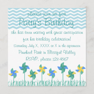 Invitation Les roues du parc