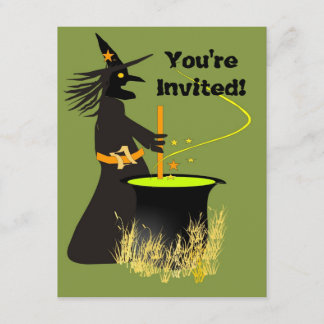 Invitation Les sorcières brassent l'invitation