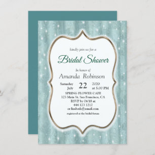 Invitation Les tons pastel doux de Sage Green
