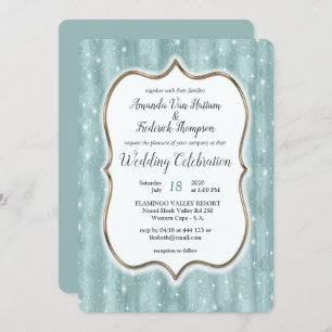 Invitation Les tons pastel doux de Sage Green