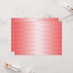 Invitation Les touches rouge, orange et rose se mélangent