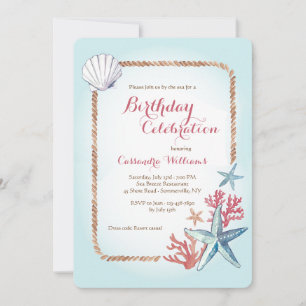 Invitation Les trésors de l'invitation maritime