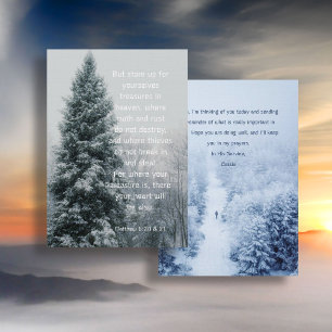 Invitation Les trésors du Ciel Encourageant la salutation