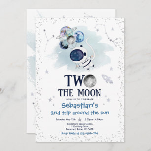 Invitation L'espace extra-atmosphérique 2ème anniversaire de