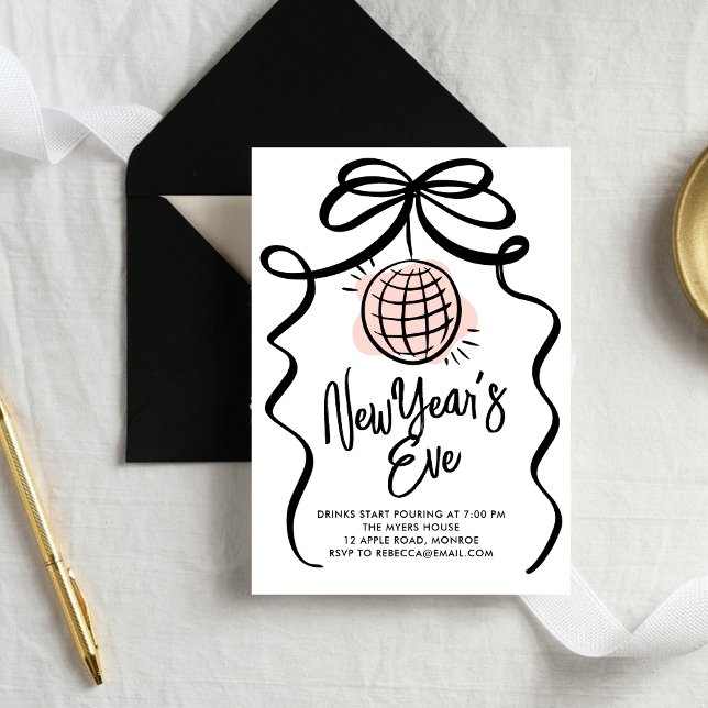 Invitation Let's Celebrate New Year's Eve (Créateur téléchargé)