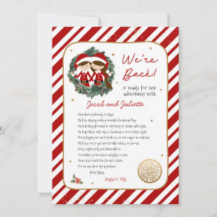 Invitation Lettre aux elfes de retour