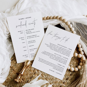 Invitation LETTRE D'ACCUEIL Mariage
