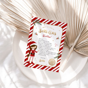 Invitation Lettre d'accueil pour la première fois des elfes I