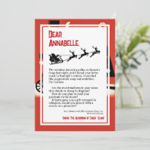 Lettre de l'Absurdiste Dada de Père Noël