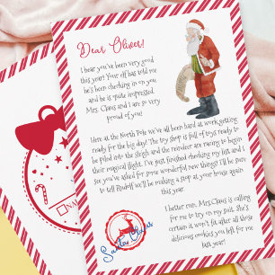 Invitation Lettre de Nice Liste de Santa Claus Pôle Nord Mail