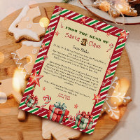 Lettre de Noël du Père Noël
