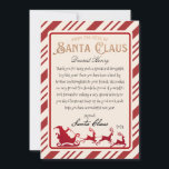 Invitation Lettre personnalisée de Père Noël<br><div class="desc">Apportez la magie à votre Noël avec la magie du Père Noël cette année avec cette lettre imprimable de Père Noël. Cette aquarelle et la lettre vintage du bureau de Père Noël est entièrement personnalisable pour créer votre propre et peut être un téléchargement instantané si vous le souhaitez. Vous pouvez...</div>