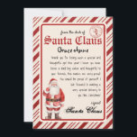 Invitation Lettre personnalisée du Modèle Père Noël<br><div class="desc">Lettre de Père Noël Personalized - Apportez la magie à vos vacances de Noël avec l'émerveillement de Père Noël cette année avec cette lettre imprimable de Père Noël. Cette lettre du bureau de Père Noël est entièrement personnalisable pour faire votre propre et peut être un téléchargement instantané - ce qui...</div>
