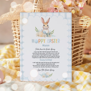 Invitation Lettre Personnalisée Enfants Du Lapin De Pâques