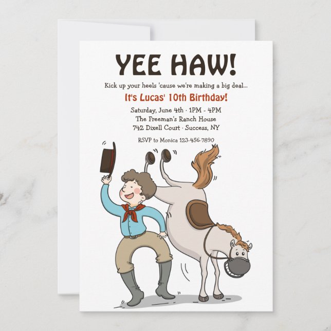 Invitation Levez Vos Talons (Devant)