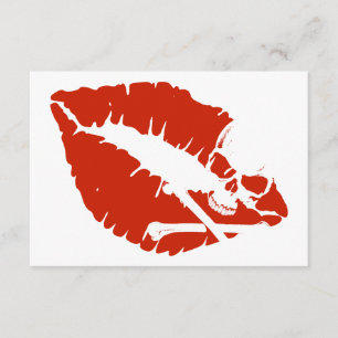 Invitation lèvres empoisonnées