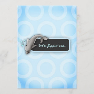 Invitation LGC  Flippin' Out Twins Baby shower