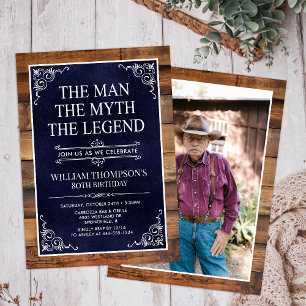 Invitation L'Homme La Légende Le Mythe 80e Anniversaire