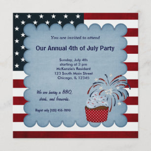 Invitation Liberté 4 juillet