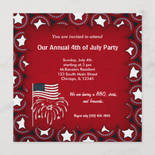 Invitation Liberté 4 juillet