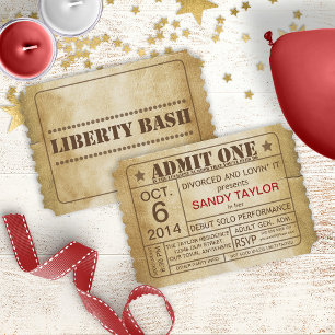 Invitation Liberty Bash Admettre un ID995