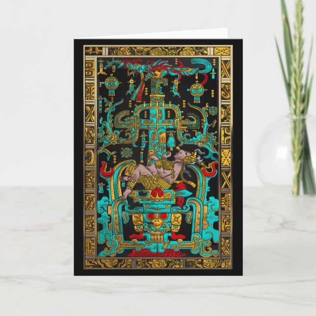 Invitation Lid of Great Tomb of Pakal - Astronaut Palenque (Devant)