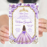 Invitation Lilac Rose Mexicaine fille Charra Mis Quince 2<br><div class="desc">Lilac Rose Mexicaine Fille Charra Mis Quince 2 Invitation Mis Quince Anos,  15e anniversaire, </div>