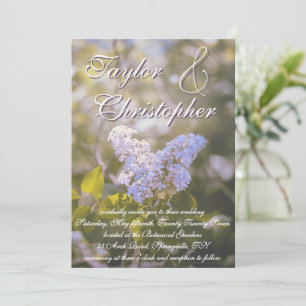 Invitation Lilas