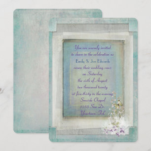 Invitation Lily de la Vallée pour le renouveau de Vow