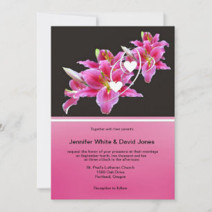 Invitation Lily rose
