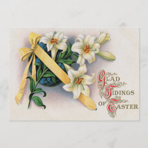 Invitation Lily Rubans Jaunes de Lys