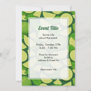 Invitation Lime