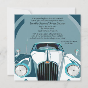 Invitation Limousine de Luxe
