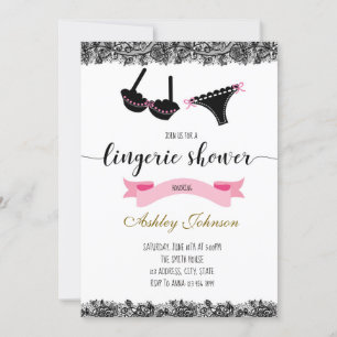 Invitation lingerie