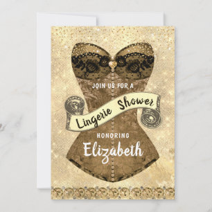 Invitation Lingerie Bridal Shower