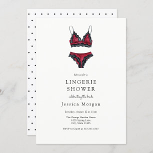 Invitation Lingerie Bridal Shower