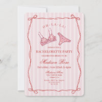 Lingerie Cœur Rose et Rouge pour Enterrement de Vi