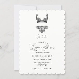 Invitation Lingerie Douche